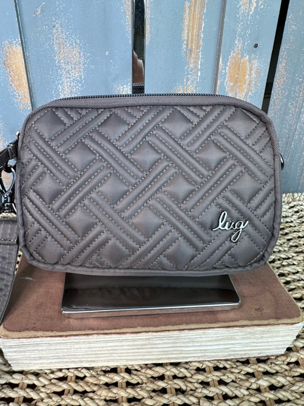 lug Coupe 2 Convertible Crossbody Bag Walnut Brown NWOT